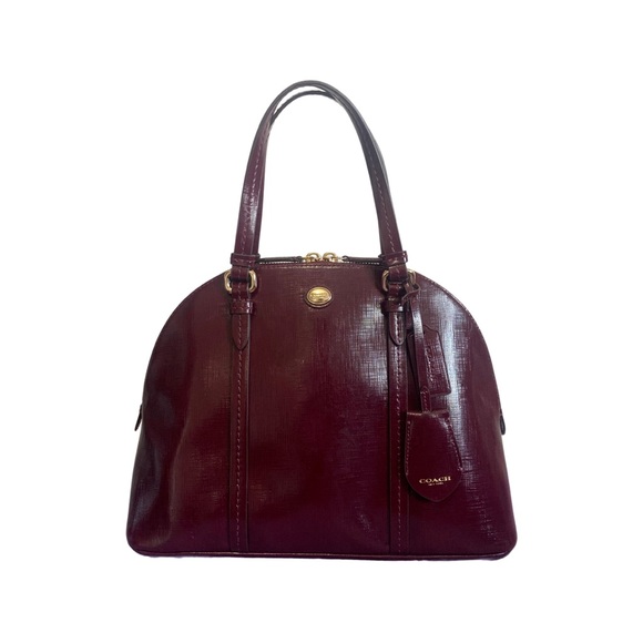 ‼️SOLD‼️coach satchel in vintage mauve - Picture 9 of 9